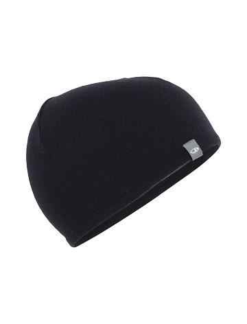 Czapki Icebreaker Unisex Merino Pocket Beanie Męskie Szare Czarne | PL 1842LISH